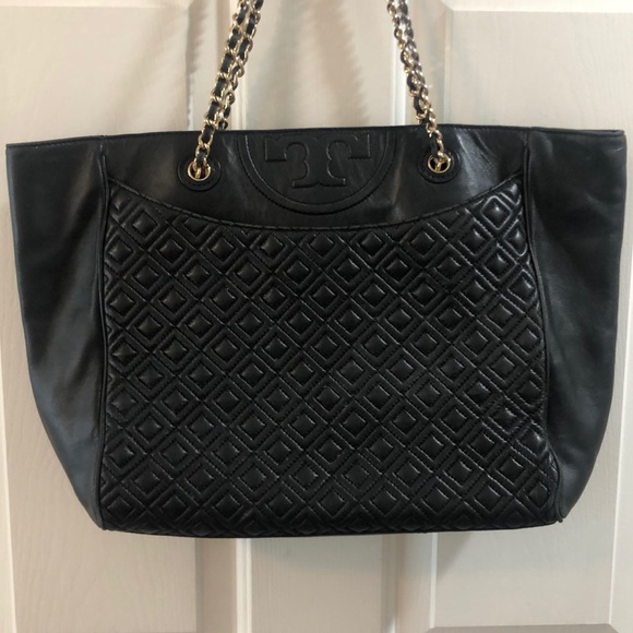Tory Burch Handbags - Black Leather Tory Burch tote